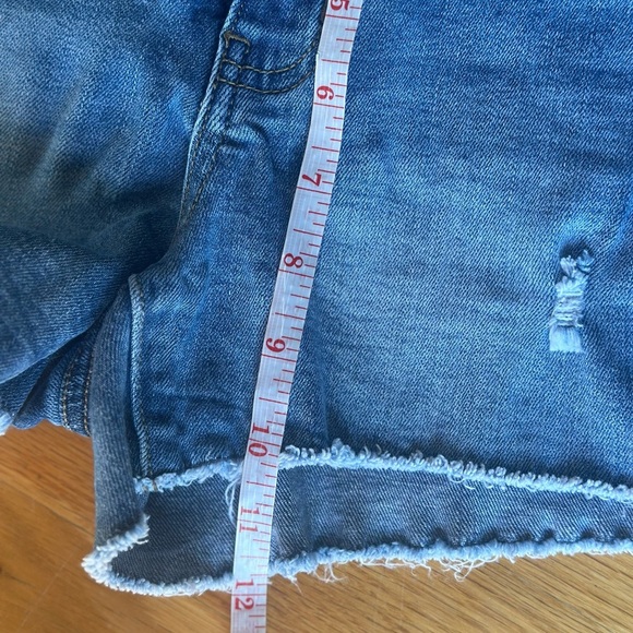 Vervet Denim Shorts Women’s Small Blue Distressed Fray Hem Cut Off - Picture 7 of 7